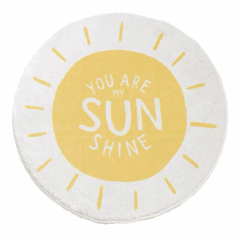 My Sunshine Round Rug – Some Bub Stuff & Co