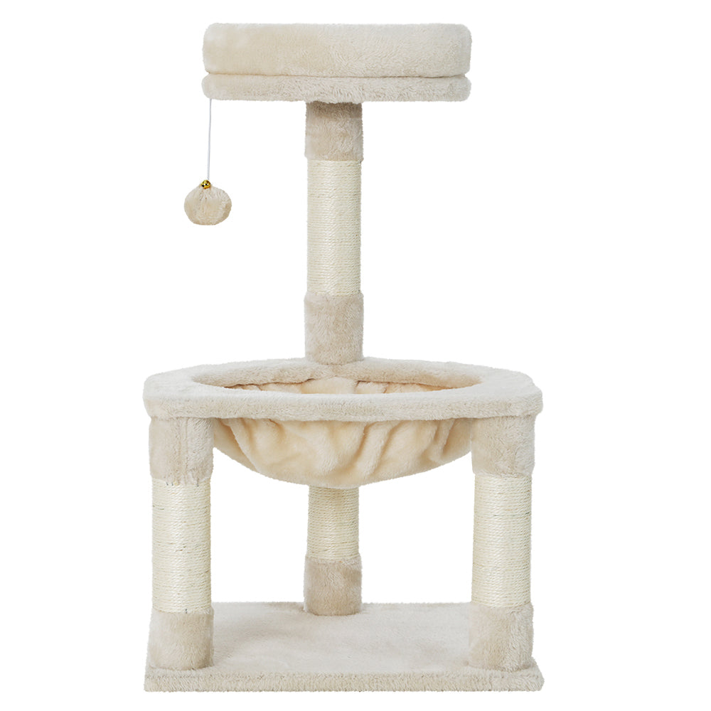 Camila Cat Tree Scratching Post And Toy House Bed (69 cm)