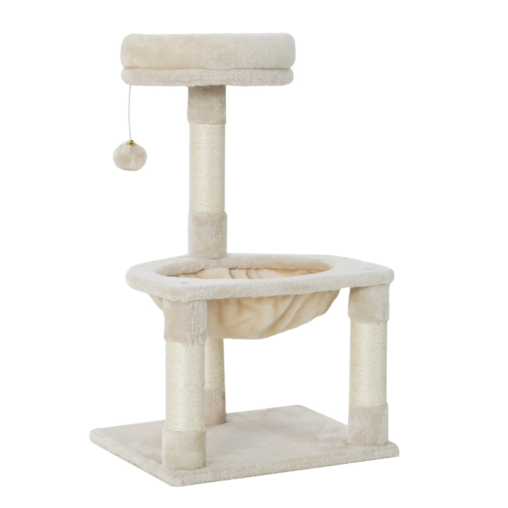 Camila Cat Tree Scratching Post And Toy House Bed (69 cm)