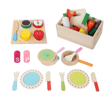 Keezi Kids Pretend Food Kitchen Set