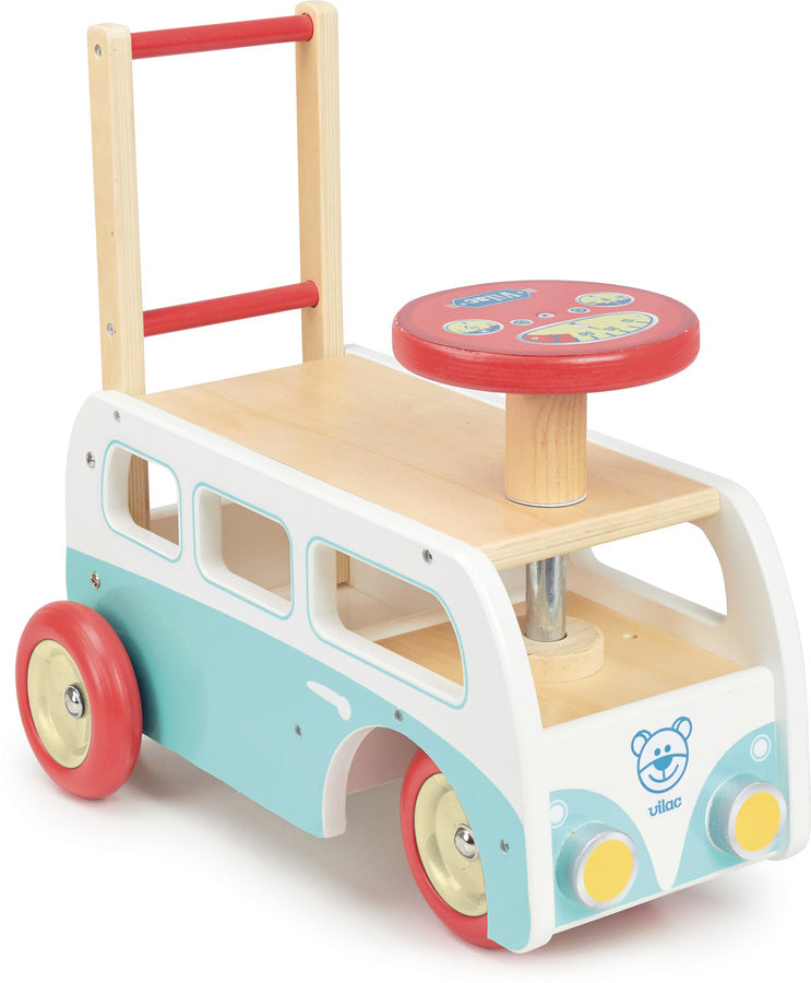 Vilac Retro Wooden Walker & Ride On